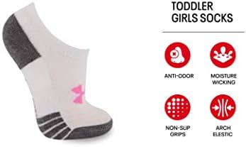 Under Armour Girls Cool Moisture-Wicking Socks