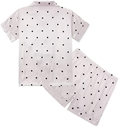 Soft Cotton Boy Girl Summer Pajamas Set 2Pcs