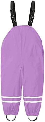 ToddlBy Waterproof Rain Trousers for Kids 6-8 Years