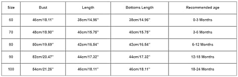 Unisex 4Pcs Newborn Baby Pajamas Set with Hat