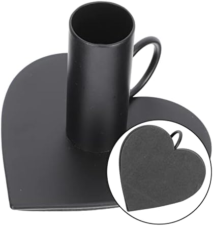 Heart Shaped Iron Candle Holder Portable Rack