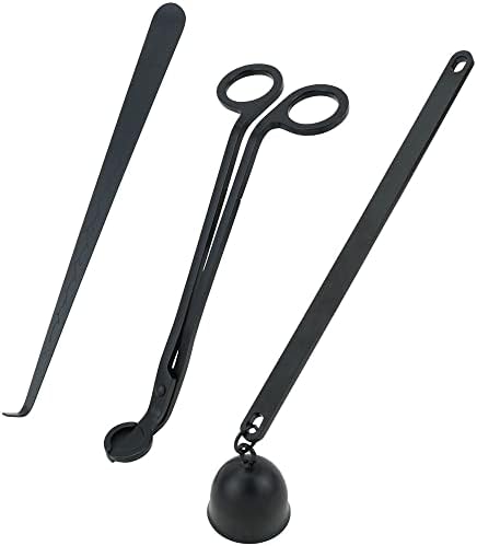 Premium Candle Gift Set with Snuffer Cutter Wick Trimmers