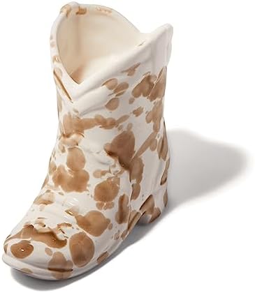 Paddywax Nashville Boot Shaped Candle 6-Ounce Desert Peach