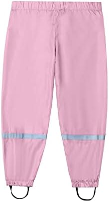 RNTOP Toddler Waterproof Rain Pant for Boys Girls 1