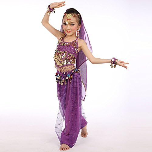Girls Belly Dance 2 Piece Summer Set with Tutu and Handmade Onesie