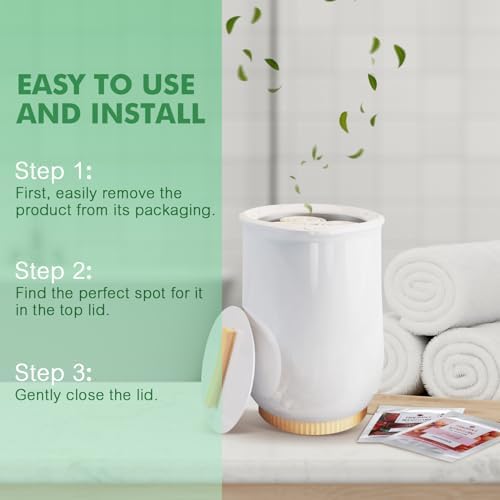45 Pcs Fragrance Discs for Towel Warmers - 15 Unique Scents