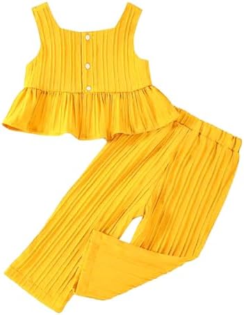 Toddler Girls Tank Dress Pants Set 2Piece