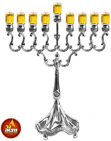 Ner Mitzvah Flower Shaped Floating Wicks - 50 Count