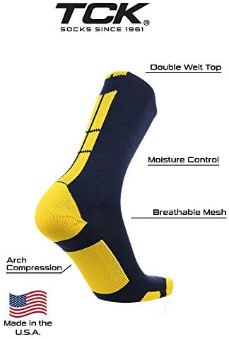 TCK Baseline 30 Athletic Crew Socks 20 Colors