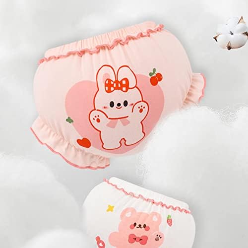 Baby Girls Diapers Covers Soft Ruffle Bloomers 6 Pack