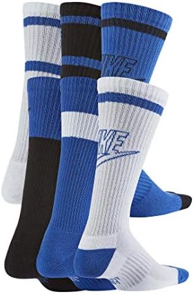Nike Boys Everyday Cushioned Crew Socks 6 Pairs