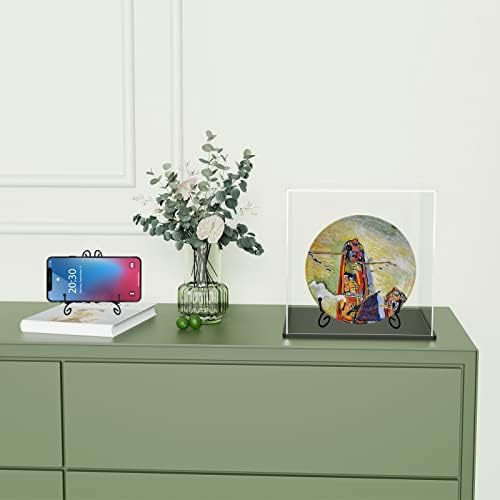 SVENJBB 6 Inch Metal Plate Stand for Display 1