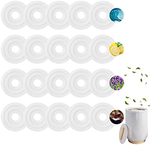 Demissle Aroma Refill Pads for Towel Warmers 24 Pcs 4 Flavors