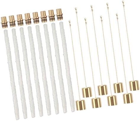 Wine Bottle Torch Kit with Replacement Wicks - Pack of 8