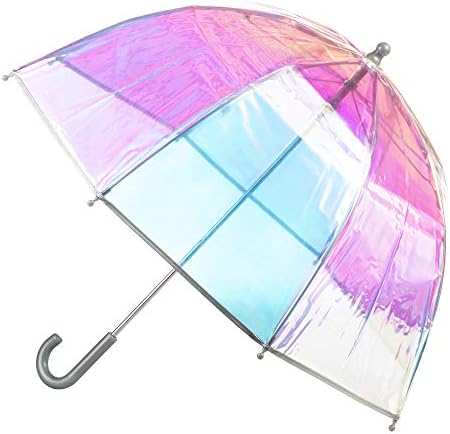 Totes Kids Clear Bubble Umbrella with Dome Canopy