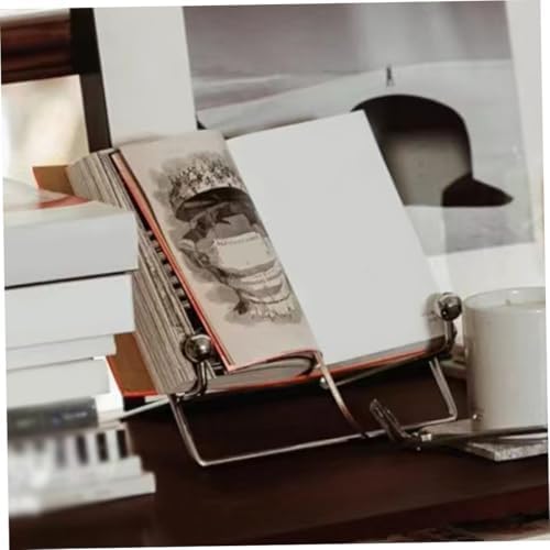 Luxshiny Iron Book Display Stand Easel
