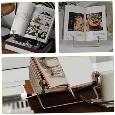 Luxshiny Iron Book Display Stand Easel