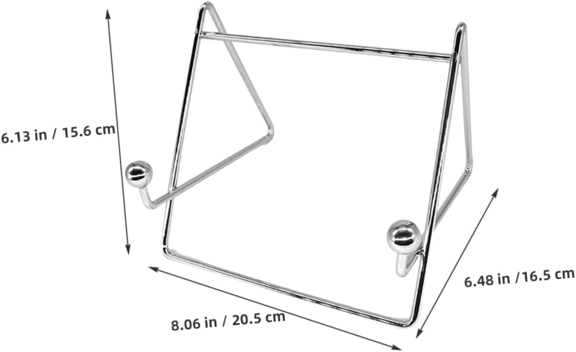 STOBAZA 2pcs Decorative Plate Stand Easel