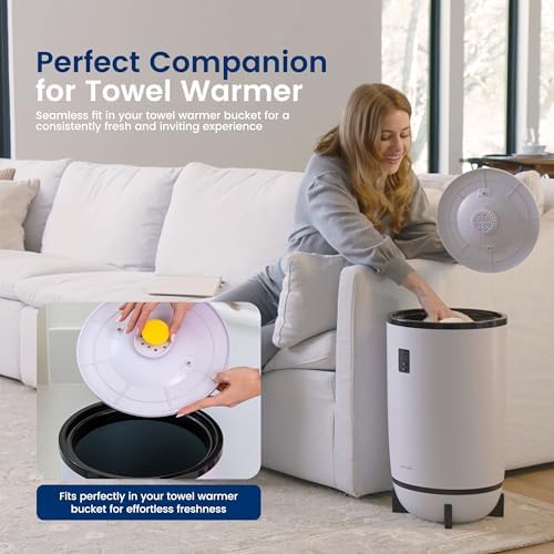 SereneLife Fragrance Discs - 15 Scent Options for Towel Warmer Bucket