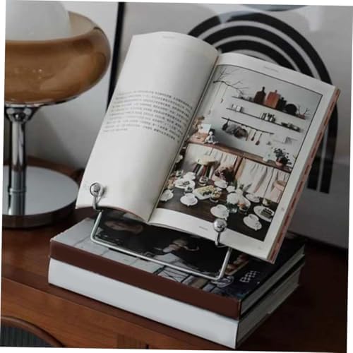 BRIGHTFUFU Iron Recipe Stand Photo Easel