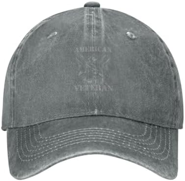 American By Birth Veteran By Choice Baseball Cap for Men Women