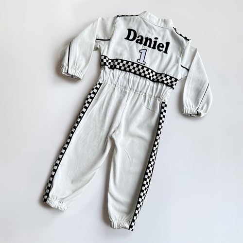 Handmade Race Car Driver Costume for Toddlers - 3T