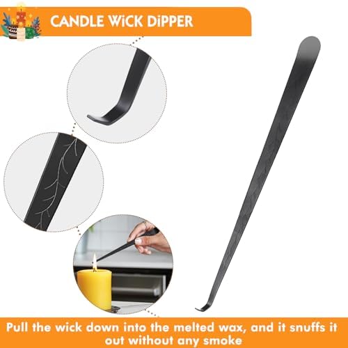 LILANGLI 4 in 1 Candle Accessories Kit - Black