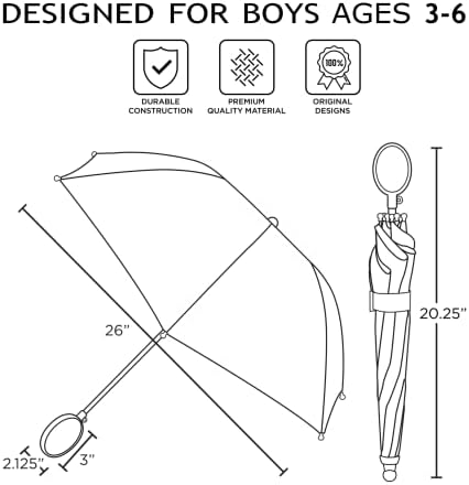 Nintendo Super Mario Kids Umbrella for Ages 3-6