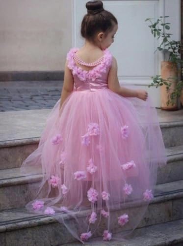 Rebecca Pearl Toddler Flower Girl Dress - Pink 2T