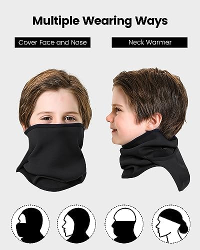 Aegend Kids Balaclava Face Mask for Winter Sports