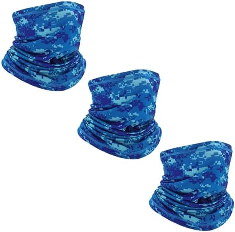 3 Pack Ice Silk Cooling Neck Gaiter for Men Women