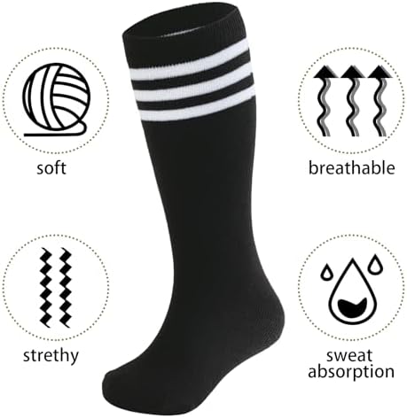 Zando Kids Soccer Baseball Football Softball Socks