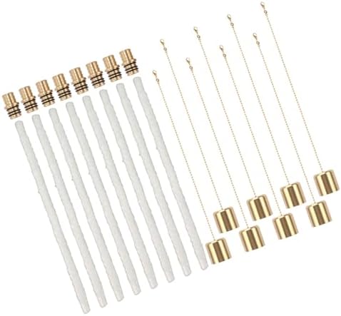 Wine Bottle Torch Kit with Replacement Wicks - Pack of 8
