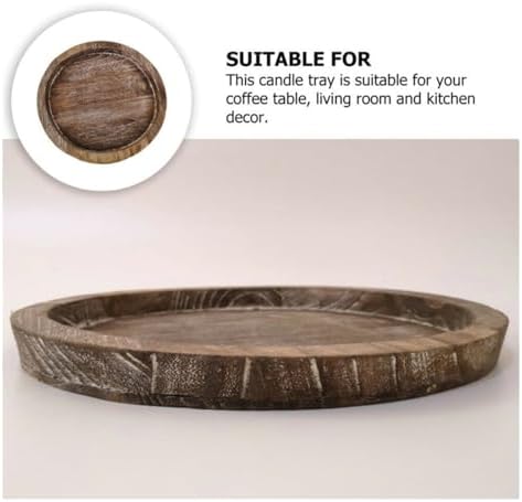 ROBAUN Home Storage Box Wooden Tray with Cute Animal Design