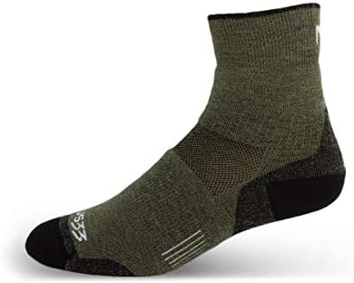USA Made Mini Crew Socks - Merino Wool Hiking Socks
