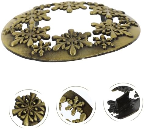 Healeved Chic Hollow Candle Cover Snowflake Design for Jar Candles