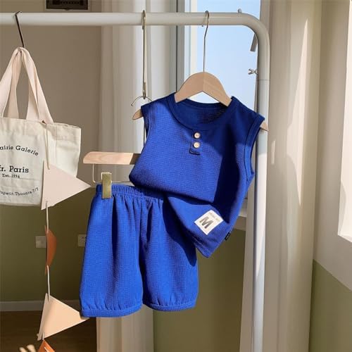 New Childrens Vest Set for Girls 0-3 Months Summer Button Outfit