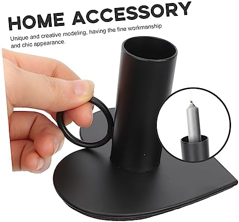 Heart Shaped Iron Candle Holder Portable Rack