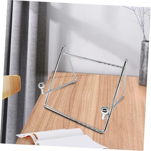 Cabilock 2pcs Iron Display Stand Easel for Desk Phone Holder