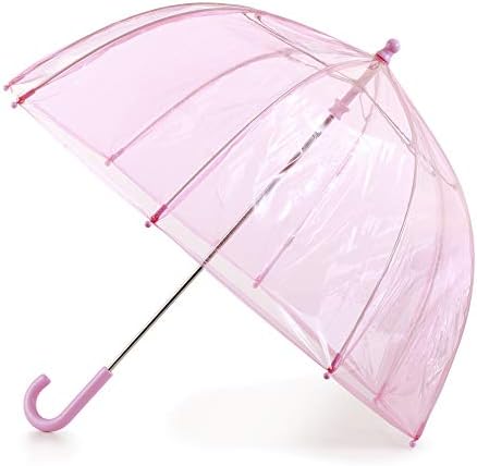 Totes Kids Clear Bubble Umbrella with Dome Canopy 38 Pink 1