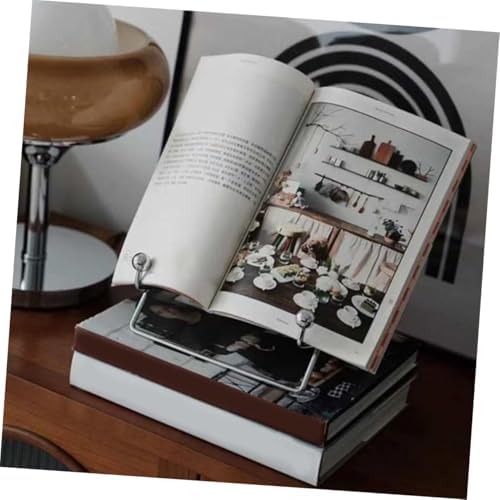 Luxshiny Iron Book Display Stand Easel