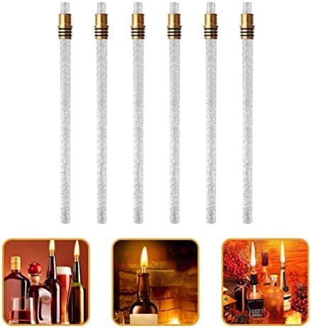ARTIBETTER 6pcs Kerosene Wick Replacement for Oil Lantern DIY Torch