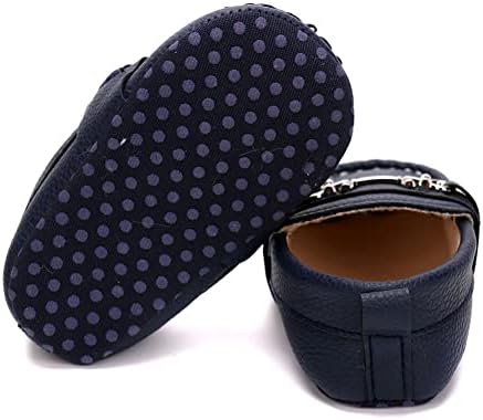 LONSOEN Baby Crib Shoes for Girls and Boys