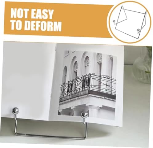 Luxshiny Iron Book Display Stand Easel
