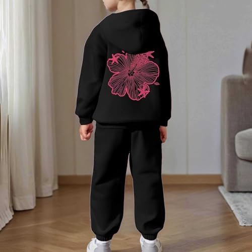 Kids Boys Flower Print Outfit Set