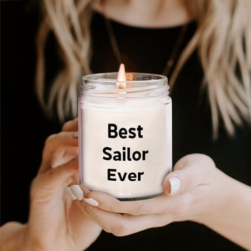 Best Sailor Ever 9oz Vanilla Soy Candle for Dad