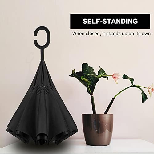 MRTLLOA 49 Inch Double Layer Inverted Umbrella