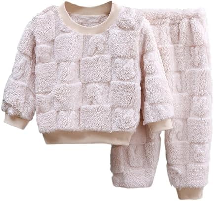 AMIMOJY Toddler Winter Pajamas Set 2PCS