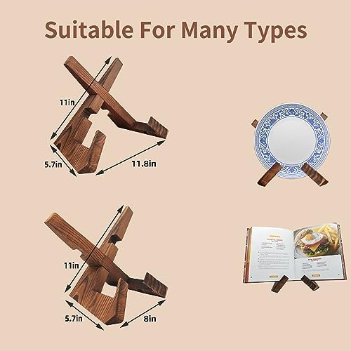 Bivpreom Adjustable Cookbook Stand for Kitchen Counter