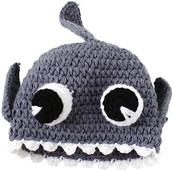 CALLARON Shark Design Baby Knit Cap Winter Hat